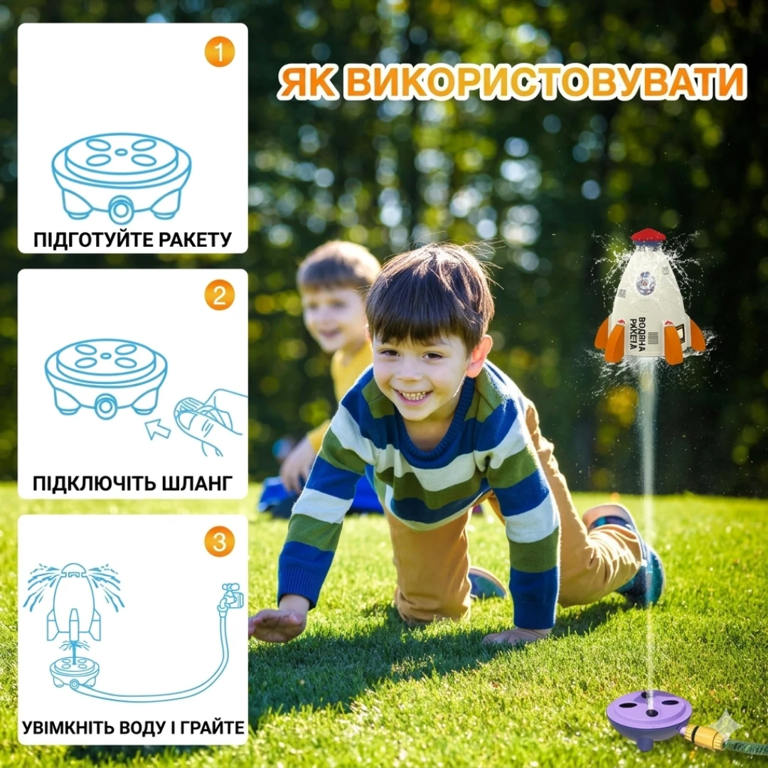 Характеристики інтерактивної ракети Fly Rockets